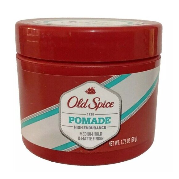 NEW 6 Old Spice HIGH ENDURANCE Pomade MEDIUM HOLD & MATTE FINISH 1.76 oz retired - Picture 2 of 4